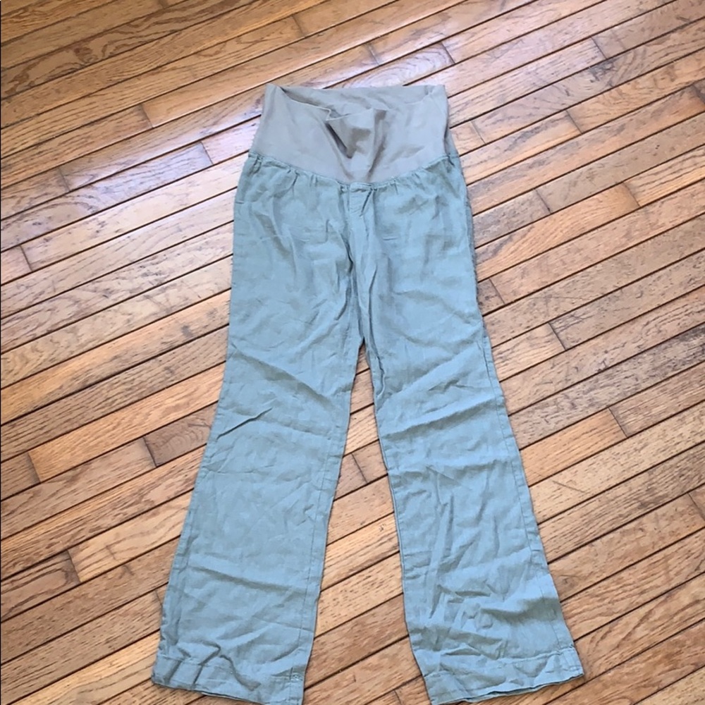 Maternity linen pants, Old Navy size XS